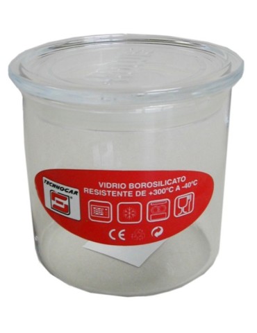 BOTE  CRISTAL  TAPA  PLASTICO