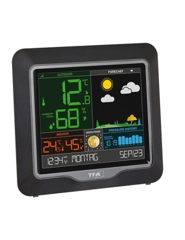 ESTACION  METEO  DIGITAL  COLOR  BTRH  SENSOR  TERMO-HIG