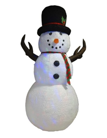 HOMBRE  NIEVE  NAVIDEÑO  AUTOHINCHABLE