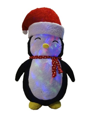 PINGÜINO  NAVIDEÑO  AUTOHINCHABLE