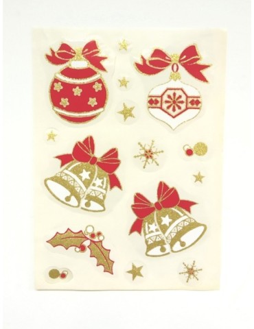 ADHESIVO  NAVIDEÑO  PARA  CRISTAL