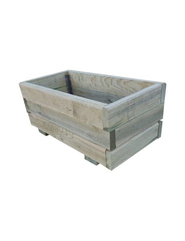 JARDINERA  MADERA  ESTRÍAS