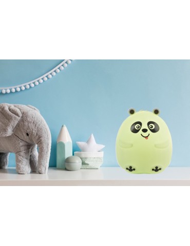 LÁMPARA  INFANTIL  LED  SILICONA  PANDA