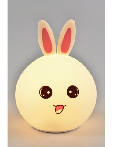 LAMPARA  LUMINOSA  LED  SILICONA  SLEEPING  RABBIT