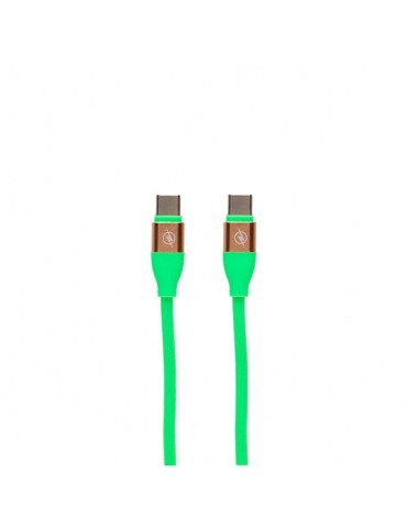 CABLE  DATOS  USB  TIPO  C  A  TIPO  C  VERDE