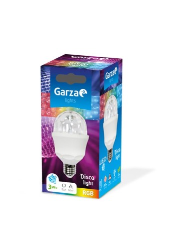BOMBILLA  DISCO  LIGHT  GARZA