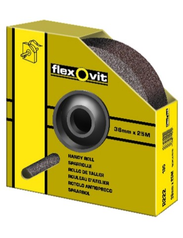 ROLLO  TELA  FLEXIBL  DISPENSADOR  38MMX25M  KF271  G120