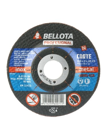 DISCO  C  HIERRO  PRO  180X3  MM  50301