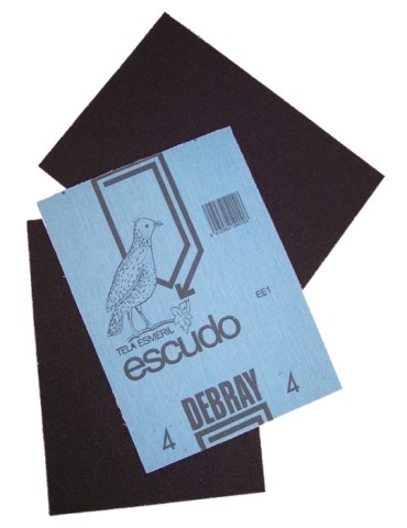 LIJA  TELA  ESMERIL  ESCUDO  G180  280X230  MM  N.00