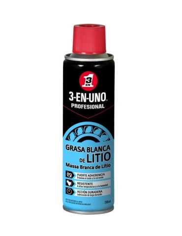 GRASA  AEROSOL  LITIO  BLANCA  250  ML  34453