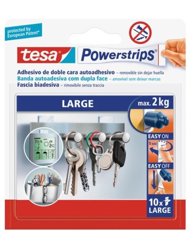 TIRAS  ADHESIVAS  GRANDES  10  UN  -  58060-00000-01