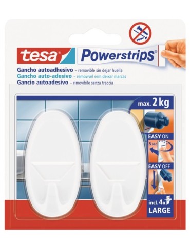 GANCHO  L  OVAL  BLANCO  -  58013-00052-21