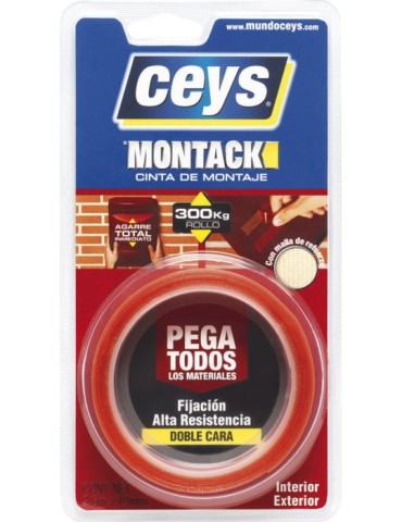 CINTA  DB  CARA  MULTIMATERIAL  2,5MX19MM  507240