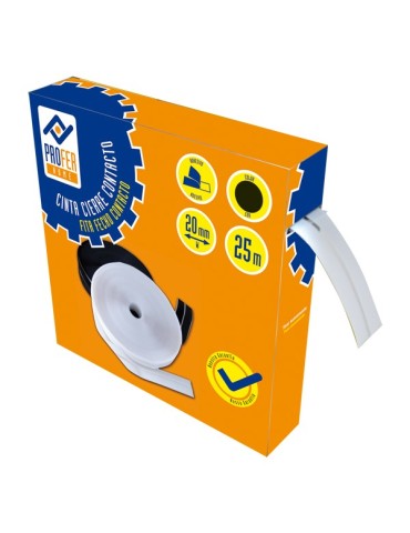 CINTA  ADHES  CONTACTO  BLANCO  25  M  PH0229