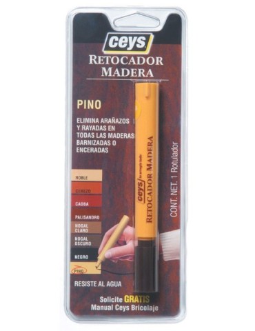 RETOCADOR  MADERA  CAOBA  -  505204