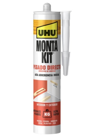ADHESIVO  MONTAJE  PEG  DIREC  UHU  380  G  6310642/MONTAKIT