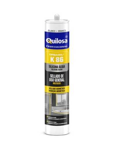 SILICONA  CARTUCHO  BLANCA  K  86  300  ML  61853