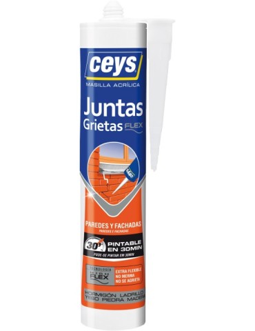 SILICONA  CARTUCHO  GRIETAS  PINT  280  ML  505608