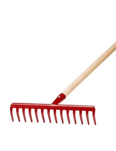 RASTRILLO  ACERO  C/MANGO  14  D  35  CM  PG0437