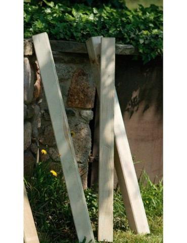 POSTE  MADERA  CUADRADO  9X9  CM  80  CM  408008