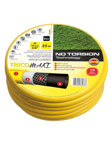 MANGUERA  ANTI  TORSION  15  4  CAPAS  R/25  MTS  C2-0203