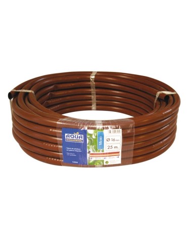TUBERIA  C/GOTEROS  INTEGRADOS  R/25  MARRON  16  MM  C4358