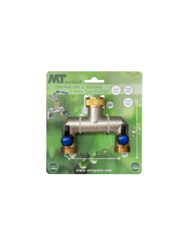 DERIVACION  DOBLE  LATON  -  4130202020G