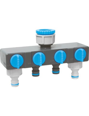 DISTRIBUIDOR  GRIFO  4  VIAS  3/4-1''  PG0181