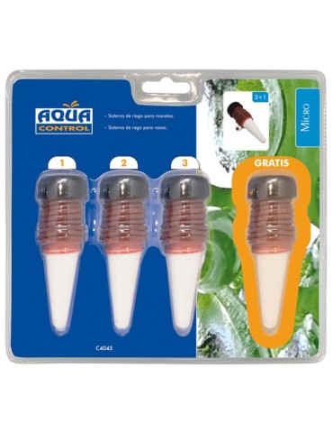 SISTEMA  RIEGO  MACETAS  3+1  CONO  -  C4045