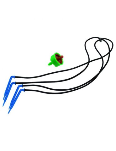 KIT  RIEGO  4  SALIDAS  MICROTUBO  -  906301