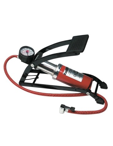 BOMBA  INFLADO  PIE  C/MANOMETRO  -  M  001-T-PR.