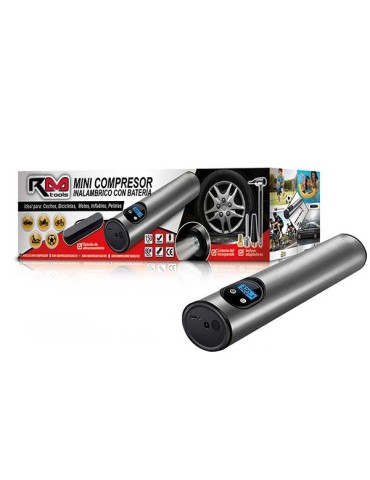 MINICOMPRESOR  AIRE  PORTATIL  INALAMBRICO  12  V  8875