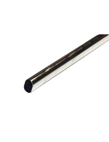 TUBO  ACERO  OVAL  CROMO  4  M  25MTX15  MM  772566400