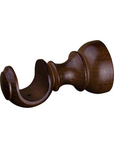 SOPORTE  MADERA  ABIE.  BL2  NOGAL  28  MM  0376012