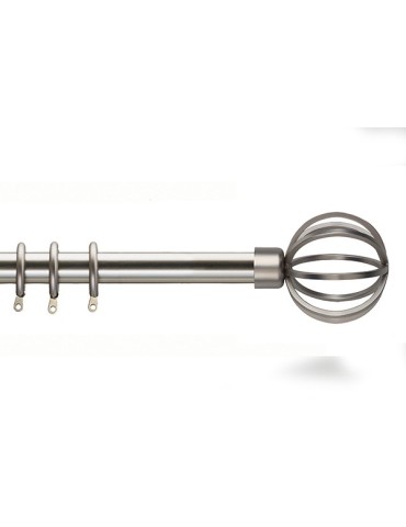 BARRA  METAL  EXT  KIT  NEVADA  NIQUEL  125-245  CM  73420663250