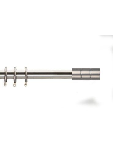 BARRA  METAL  EXT  KIT  KANSAS  NIQUEL  125-245  CM  73420763250