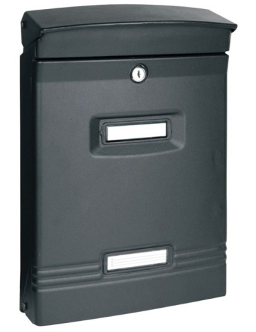 BUZON  EXT  ALUM  NEGRO  MALADETA  25,5X12X37  C2-0106