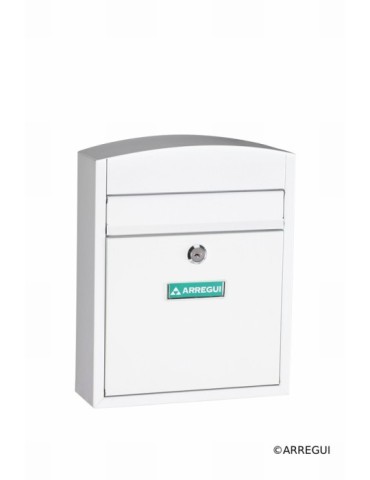 BUZON  EXTERIOR  ACERO  BLANCO  32X26X9CM  E-5731