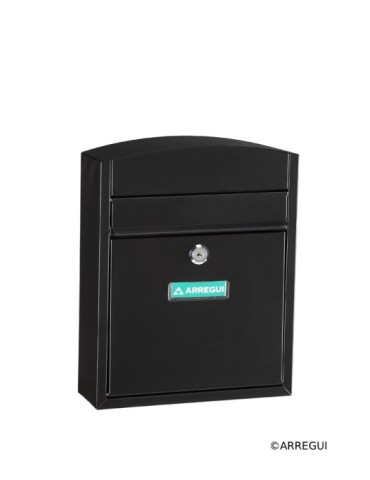BUZON  EXTERIOR  ACERO  NEGRO  32X26X9CM  E  5734