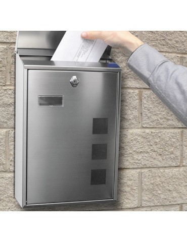 BUZON  EXTERIOR  INOX  LISBOA  39X25X10  11186