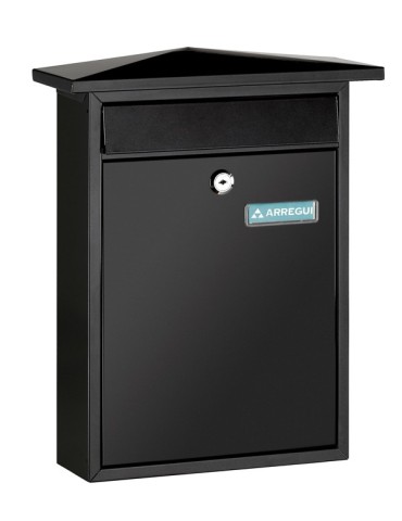 BUZON  EXTERIOR  ACERO  NEGRO  37X31X10CM  E  5714