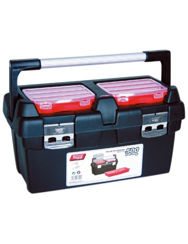 CAJA  HERRTAS  PLASTICO  /ALU  500  MM  165009