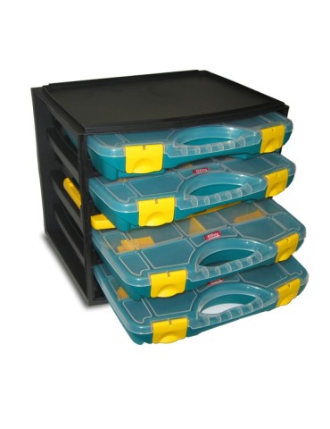 ORGANIZADOR  MODULAR  4  ESTUCHES  -  301001
