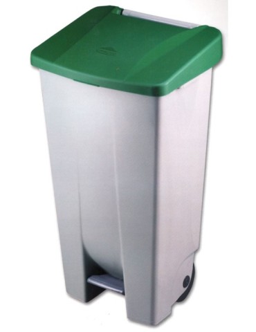 CONTENEDOR  PEDAL  RUEDAS  120  L  23400