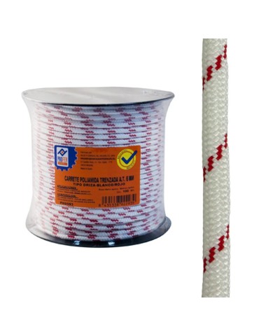 CUERDA  POLIAM.TRENZ.  A.T.  12MM  100  M  PH0596