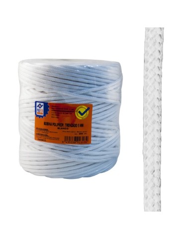 CUERDA  PP.TRENZAD.5  MM  BLANCO  200  M  PH0617