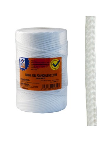 CUERDA  RIEL  POLIPROPIL.  2,5  MM  200  M  PH0610