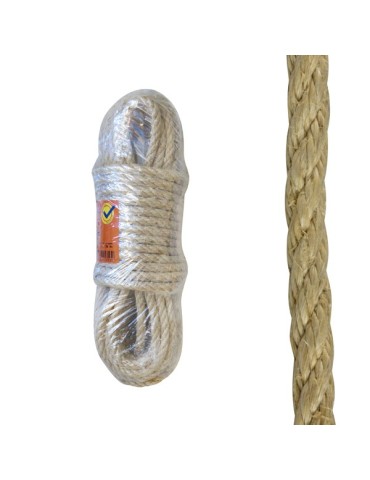 CUERDA  SISAL  4  C.  MADEJA  6  MM  20  M  PH0650