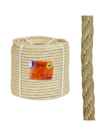 CUERDA  SISAL  4  C.  BOBINA  12  MM  100  M  PH0657