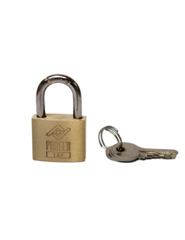 CANDADO  LATON  A  NORMAL  (BL)  20  MM  PT0194